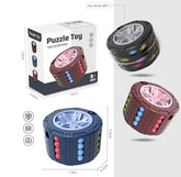 Cylinder Magic Bean  Rotate And Slide Puzzle Toy - EKT3881